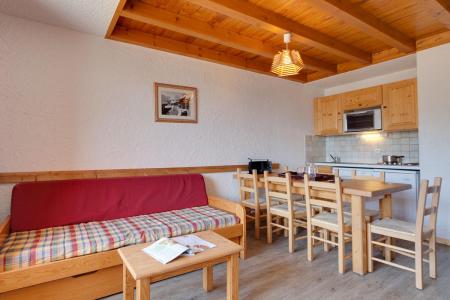 Ski verhuur Appartement duplex 3 kamers bergnis 8 personen - Résidence Meijotel - Les 2 Alpes - Sofa