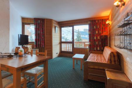 Rent in ski resort 2 room apartment 6 people - Résidence Plein Sud - Les 2 Alpes - Living room