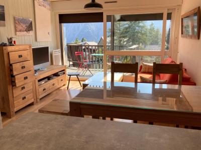 Ski verhuur Appartement 2 kamers slaapnis 6 personen (42) - Résidence Quirlies II - Les 2 Alpes - Woonkamer