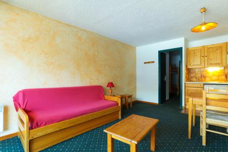 Аренда на лыжном курорте Квартира студия со спальней для 4 чел. - Résidence Saint Christophe - Les 2 Alpes - Сиденье банкетка