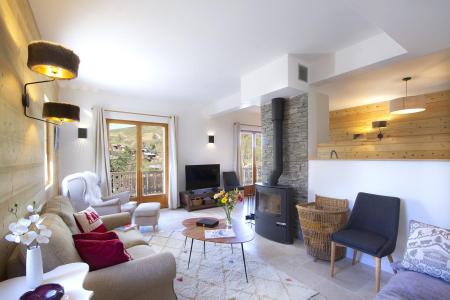 Rent in ski resort 3 room apartment 6 people (201) - Résidence Sorbier - Les 2 Alpes - Living room