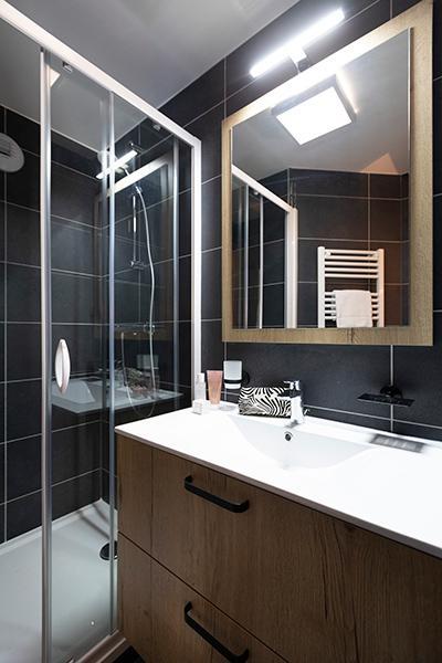 Location au ski Appartement 4 pièces 8 personnes (Premium) - Résidence Terresens Neige et Soleil - Les 2 Alpes - Salle d'eau