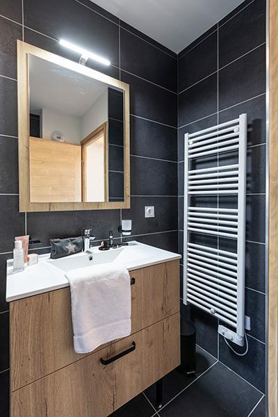 Location au ski Appartement 4 pièces cabine 8-10 personnes (Premium) - Résidence Terresens Neige et Soleil - Les 2 Alpes - Salle d'eau