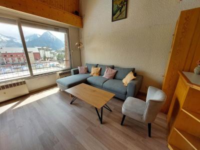 Skiverleih 3 Zimmer Maisonettewohnung für 8 Personen (DM6) - Résidence Vallée Blanche Chartreuse - Les 2 Alpes - Wohnzimmer