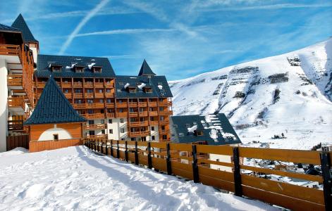 Ski verhuur Résidences Goelia les Balcons du Soleil - Les 2 Alpes - Buiten winter