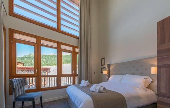 Rent in ski resort Appart'Hôtel Eden - Les Arcs - Bedroom