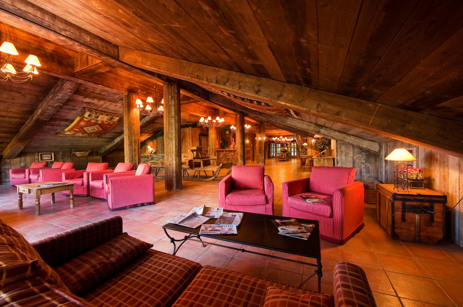 Ski verhuur Chalet Altitude - Les Arcs - Woonkamer