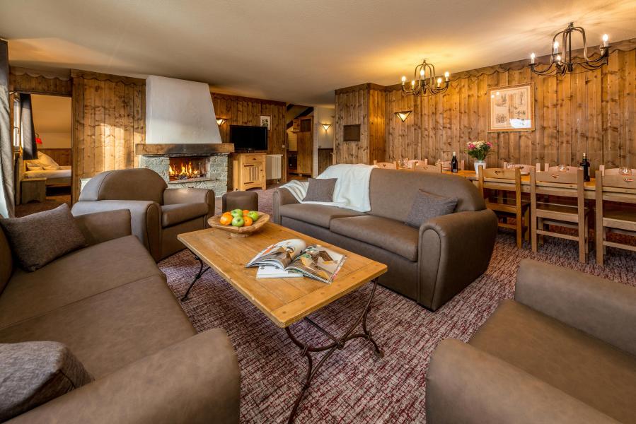 Аренда на лыжном курорте Апартаменты 6 комнат  10-12 чел. - Chalet Altitude - Les Arcs - Диван