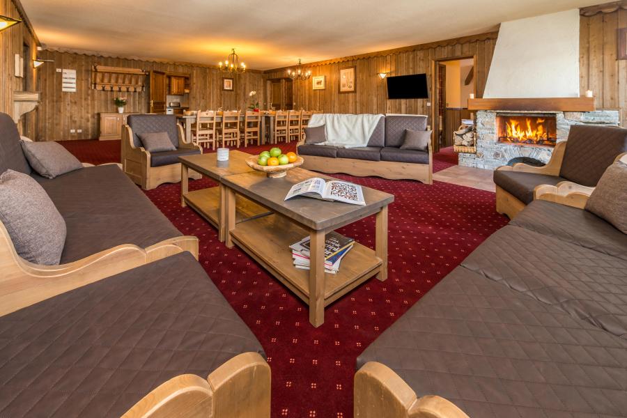 Skiverleih 8-Zimmer-Appartment für 14 Personen - Chalet Altitude - Les Arcs - Sitzbank