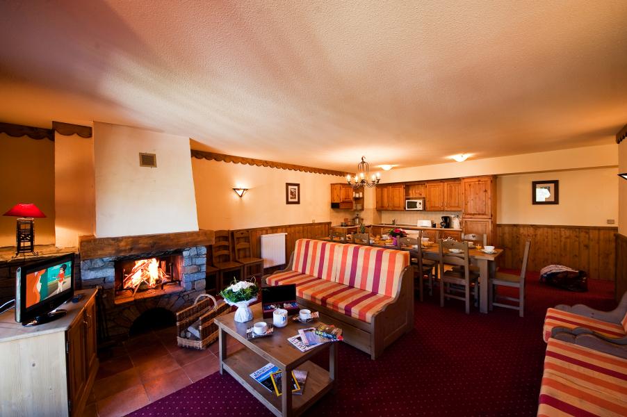 Rent in ski resort Chalet Altitude - Les Arcs - Living room