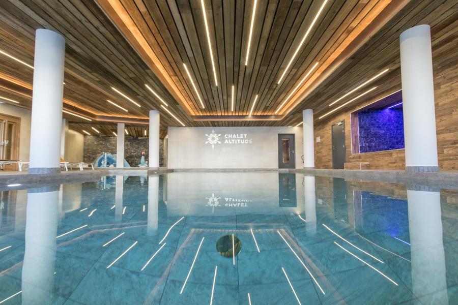 Location au ski Chalet Altitude - Les Arcs - Piscine