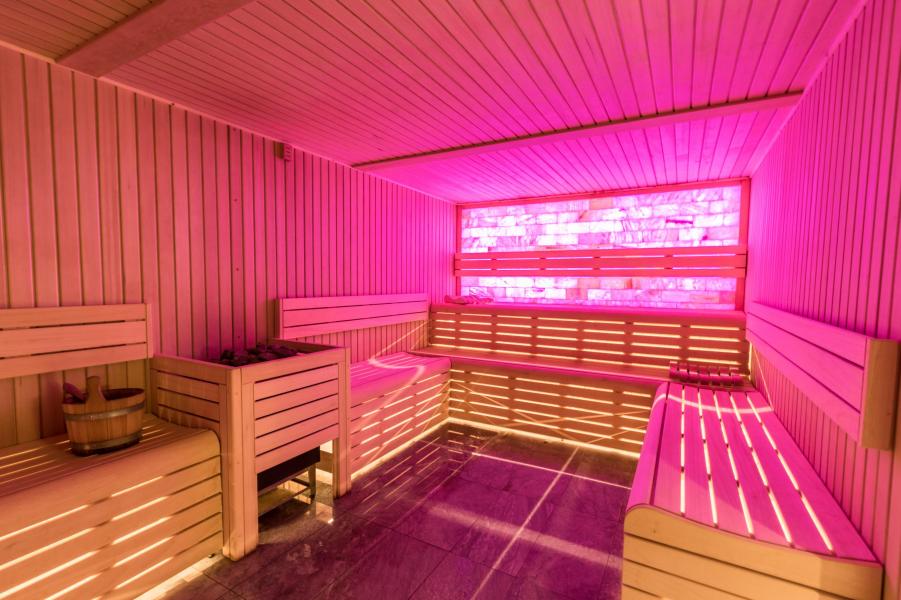 Location au ski Chalet Altitude - Les Arcs - Sauna