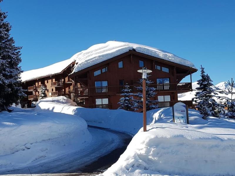 Skiverleih Chalet de la Place - Les Arcs - Draußen im Winter