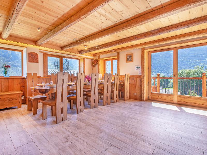 Rent in ski resort Chalet Farmhouse - Les Arcs - Living room
