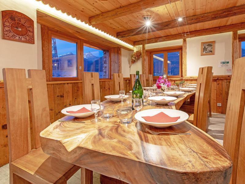 Rent in ski resort Chalet Farmhouse - Les Arcs - Living room