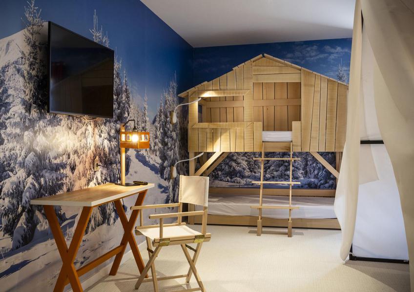 Rent in ski resort Bedroom for 1-2 people (TENTE) - Hôtel Base Camp Lodge - Les Arcs - Bedroom