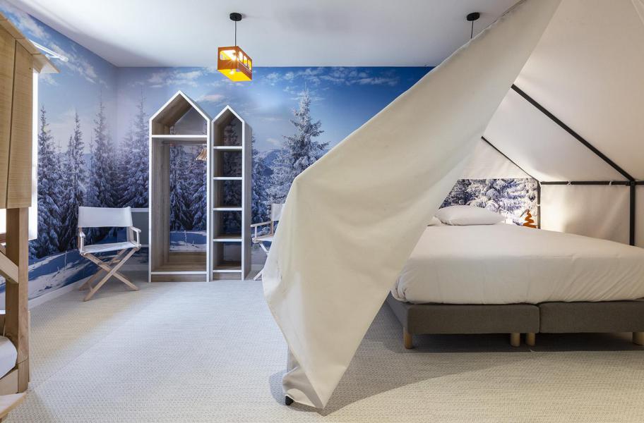 Rent in ski resort Bedroom for 1-2 people (TENTE) - Hôtel Base Camp Lodge - Les Arcs - Double bed