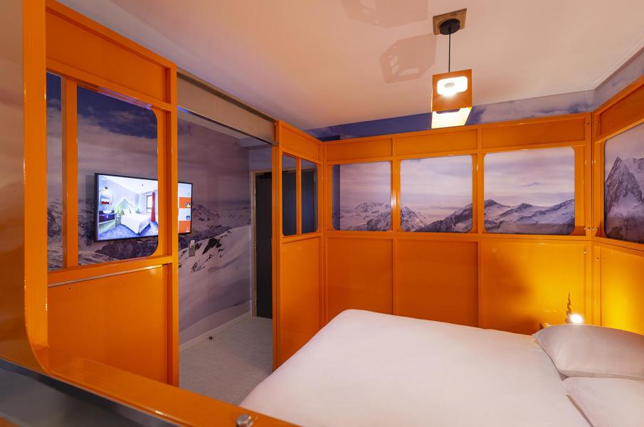 Soggiorno sugli sci Camera per 2 persone (TELEPHERIQUE) - Hôtel Base Camp Lodge - Les Arcs - Letto matrimoniale