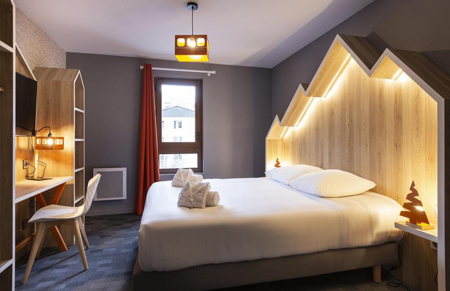 Rent in ski resort Room 2 people (CORDEE) - Hôtel Base Camp Lodge - Les Arcs - Bedroom