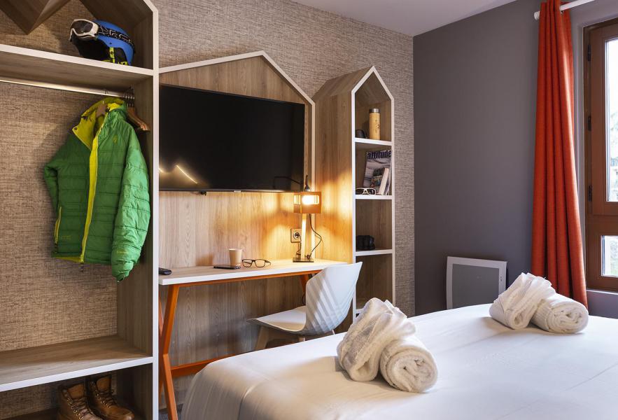 Аренда на лыжном курорте Спальня 2 чел. (CORDEE) - Hôtel Base Camp Lodge - Les Arcs - Двухспальная кровать
