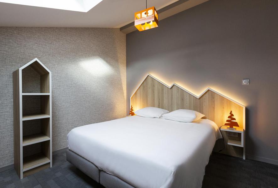Rent in ski resort Suite 1-2 people (ISERAN) - Hôtel Base Camp Lodge - Les Arcs - Double bed