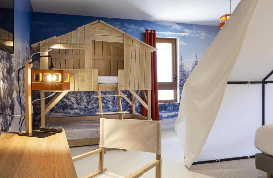 Skiverleih Zimmer für 1-2 Personen (TENTE) - Hôtel Base Camp Lodge - Les Arcs - Schlafzimmer
