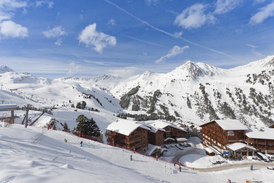 Skiverleih Hôtel Club MMV les Mélèzes - Les Arcs - Draußen im Winter