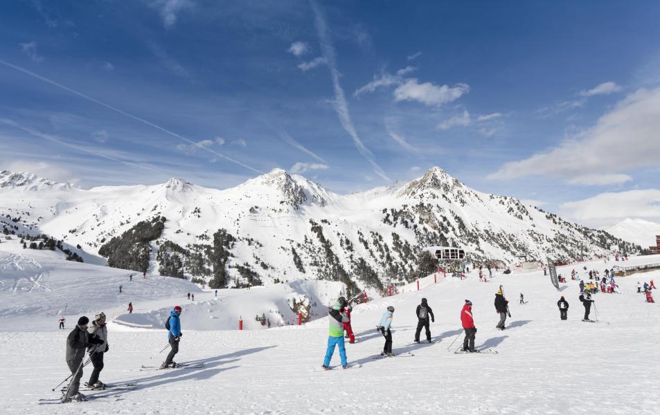 Skiverleih Hôtel Club MMV les Mélèzes - Les Arcs - Draußen im Winter