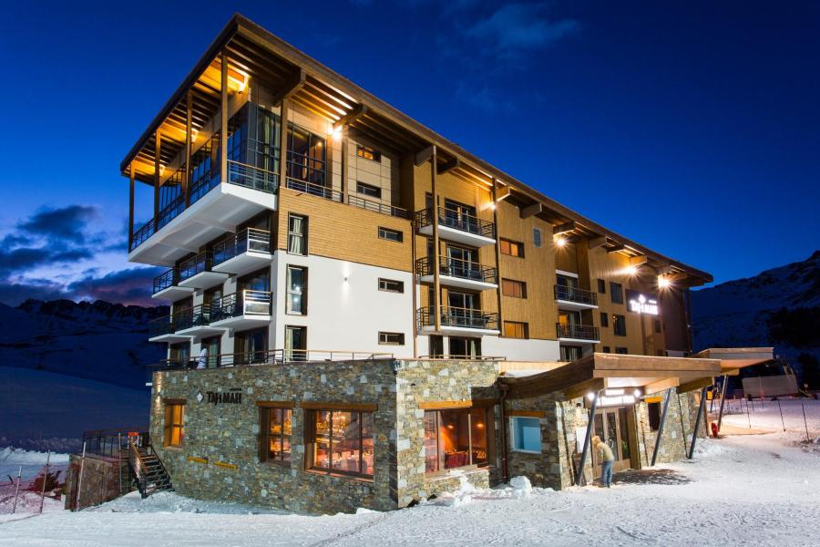 Rent in ski resort Hôtel Taj-I Mah - Les Arcs - Winter outside