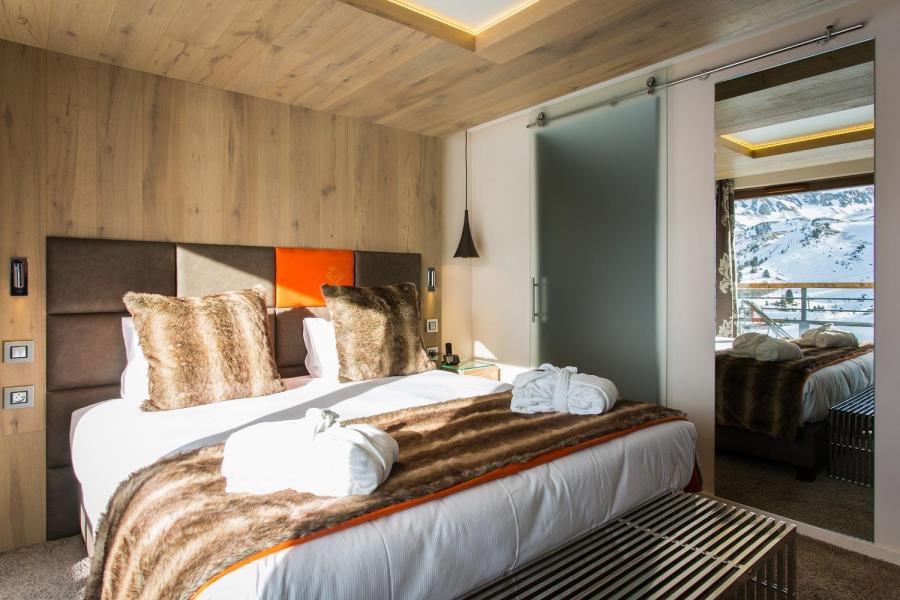 Rent in ski resort Hôtel Taj-I Mah - Les Arcs - Double bed