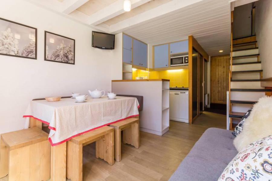 Ski verhuur Appartement duplex 2 kamers 6 personen (315) - La Résidence Alliet - Les Arcs - Woonkamer