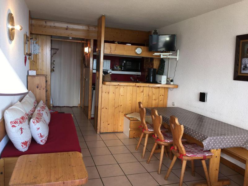 Skiverleih 2-Zimmer-Appartment für 5 Personen (503) - La Résidence Bequi Rouge - Les Arcs - Wohnzimmer