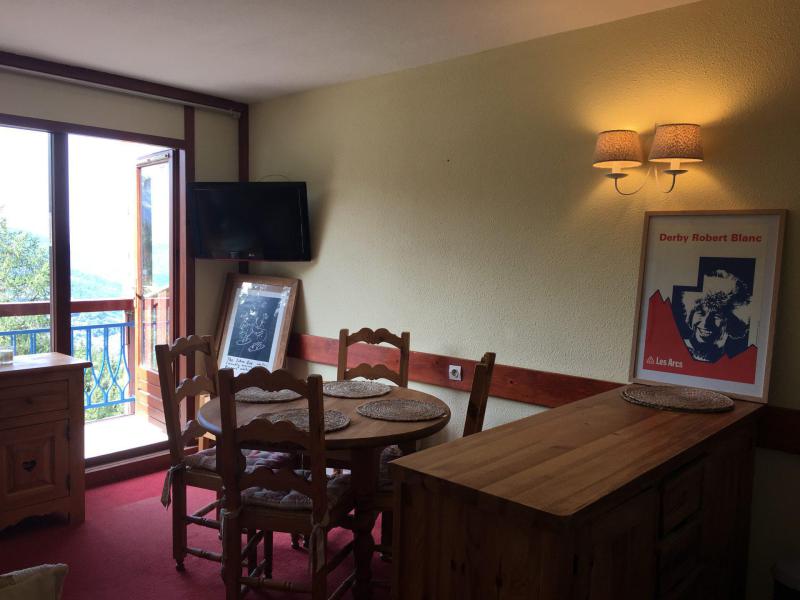 Ski verhuur Appartement 2 kamers 4 personen (804) - La Résidence du Ruitor - Les Arcs - Woonkamer