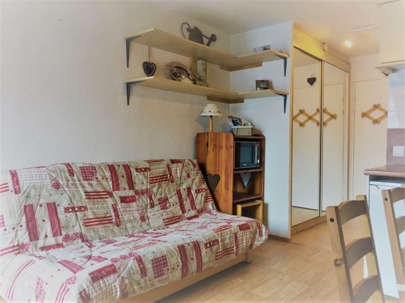 Skiverleih 2-Zimmer-Appartment für 4 Personen (417) - La Résidence Fond Blanc - Les Arcs - Wohnzimmer