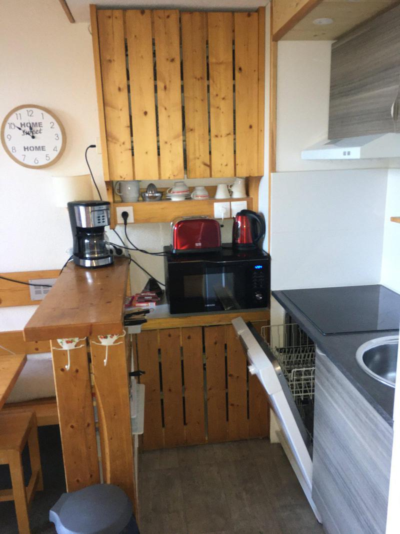 Location au ski Appartement 2 pièces mezzanine 6 personnes (415) - La Résidence l'Archeboc - Les Arcs - Kitchenette