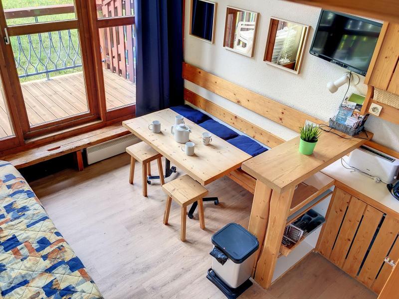 Ski verhuur Studio mezzanine 4 personen (335) - La Résidence l'Archeboc - Les Arcs - Woonkamer