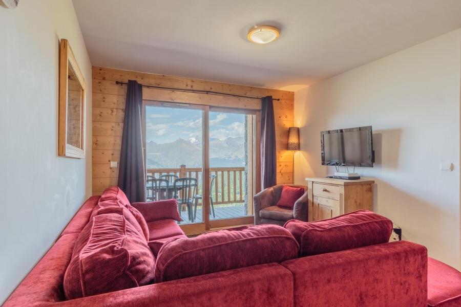 Rent in ski resort 4 room apartment 7 people (07) - La Résidence l'Iseran - Les Arcs - Living room