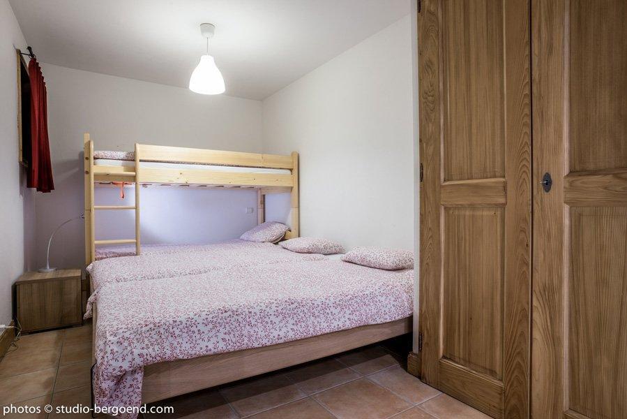 Location au ski Appartement 6 pièces 12 personnes (15AB) - La Résidence l'Iseran - Les Arcs - Chambre