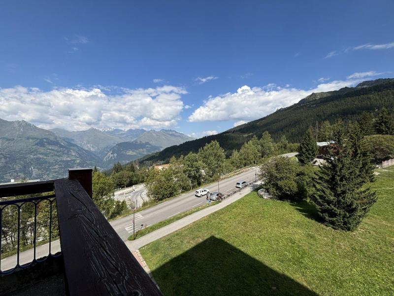 Skiverleih 2-Zimmer-Holzhütte für 6 Personen (505) - La Résidence la Pierra Menta - Les Arcs - Balkon