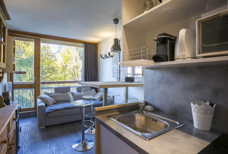 Skiverleih 2-Zimmer-Appartment für 4 Personen (306) - La Résidence le Grand Arbois - Les Arcs - Wohnzimmer