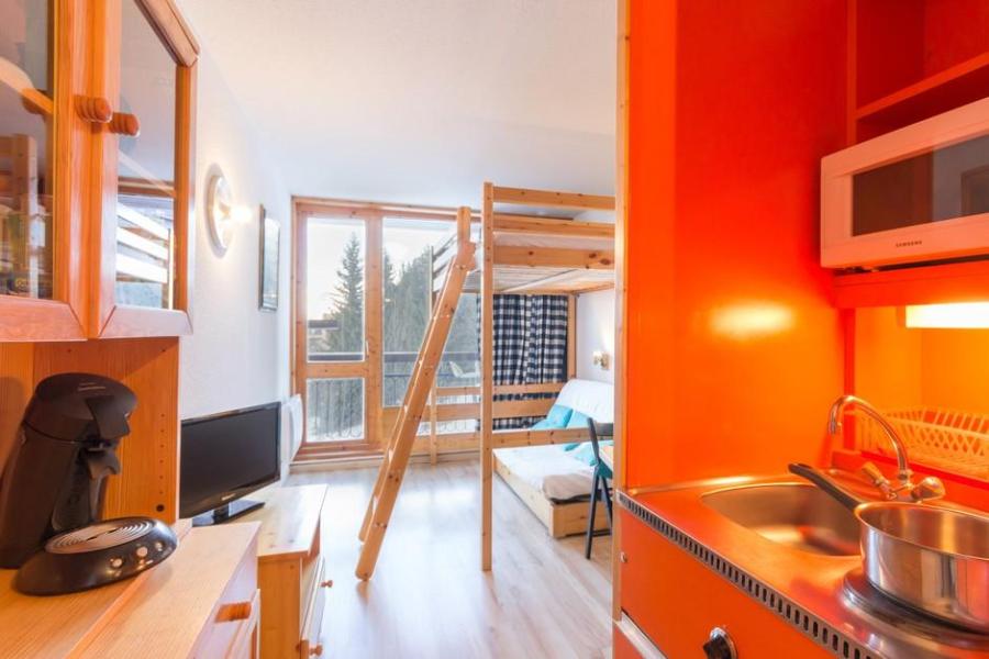 Ski verhuur Studio mezzanine 2 personen (718) - La Résidence le Grand Arbois - Les Arcs - Keuken