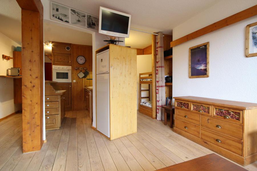 Ski verhuur Appartement 3 kamers 7 personen (419) - La Résidence le Miravidi - Les Arcs - Woonkamer