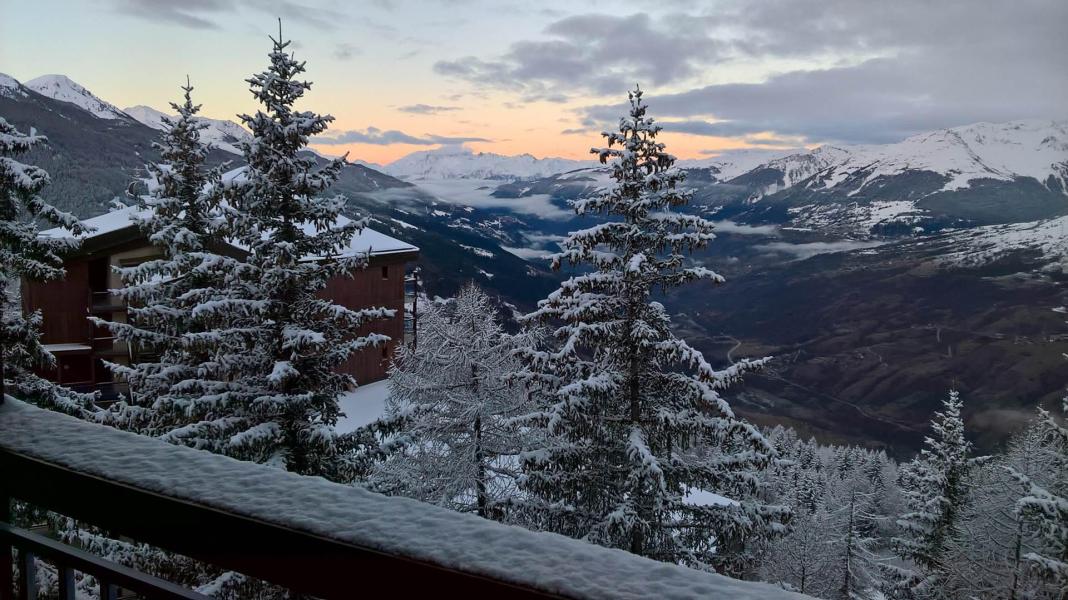 Alquiler al esquí Apartamento 3 piezas para 8 personas (828) - La Résidence le Thuria - Les Arcs - Terraza