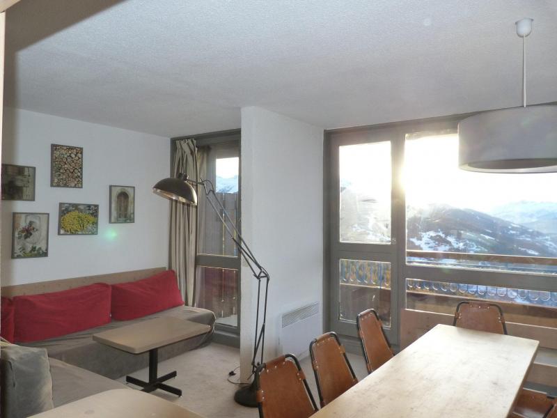 Rent in ski resort 4 room duplex apartment 8 people (707) - La Résidence les Arandelières - Les Arcs - Living room