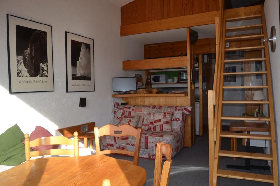 Ski verhuur Appartement 2 kamers mezzanine 6 personen (704) - La Résidence les Arandelières - Les Arcs - Woonkamer