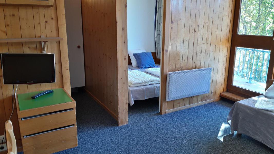 Ski verhuur Appartement 2 kamers bergnis 6 personen (1368) - La Résidence Nova - Les Arcs - Woonkamer