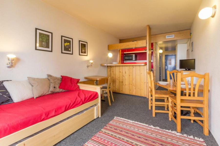 Ski verhuur Studio bergnis 5 personen (1173) - La Résidence Varet - Les Arcs - Woonkamer