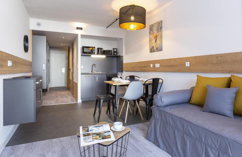 Skiverleih Studio Schlafnische 5 Personen (0948) - La Résidence Varet - Les Arcs - Wohnzimmer