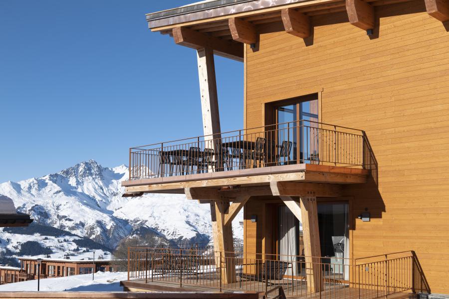 Location au ski Chalet 7 pièces 12 personnes (OSARCS) - Les Chalets Mille8 - Les Arcs - Extérieur hiver
