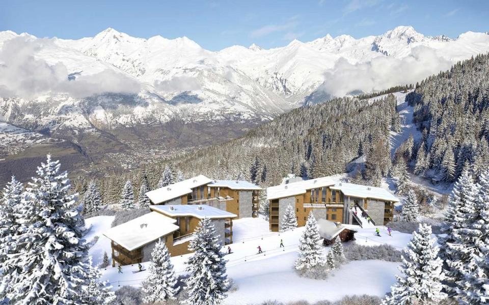 Skiverleih Les Cristaux - Les Arcs - Draußen im Winter